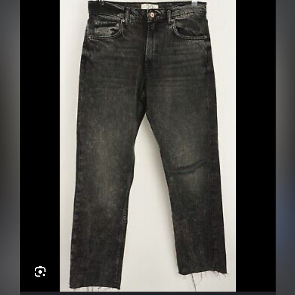 Free People Vixen High Waist Cigarette Jeans Size 26 - Picture 2 of 3